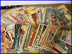 Approx. 1,400 Rare, Antique, & Vintage Postcards, Military, Funny, Victorian