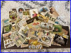 Approx. 1,400 Rare, Antique, & Vintage Postcards, Military, Funny, Victorian