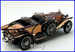 Art Deco Antique Vintage Mid-Century Rolls Royce Rare Copper Body Car 1930-1940s