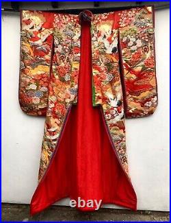 Beautiful Rare antique wedding Kimono