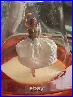 Bols Musical Ballerine Bottle Vintage Antique Very Rare Working 1/10