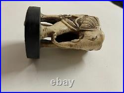 Bovine Figurine Statue Antique 1915 Handcarved Vintage Old Rare Collectible