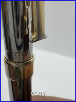 C Tiffany US Vintage Rare Antique Copper Silver EAG 1993 Nib Pen 21.4 gr