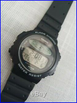 Casio Cosmo Phase (CGW-50) Black RARE Vintage 1980s Digital Watch