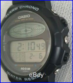 Casio Cosmo Phase (CGW-50) Black RARE Vintage 1980s Digital Watch
