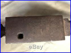 Charles Parker No. 3 Bench Anvil Vise 1877 Antique Vintage Rare Blacksmith