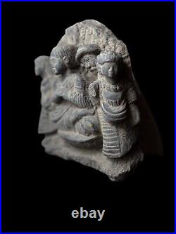 Chinese Antique Vintage Statue handcarved from Stone, Rare Antique Statuette