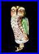 Christopher Radko Night Watch, Owl Clip-on Glass Ornament, 1995, Rare, Vintage