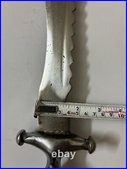 DAGGER KHANJAR Rare Steel Sheath Antique Vintage HANDMADE Old Collectible