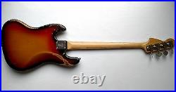 Fender American 1970 Jazz Bass vintage Guitar Rare 3-Color Sunburst withOHSC
