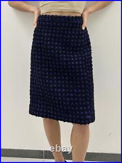 Givenchy Paris Vintage Rare Tweed Skirt Knee Length