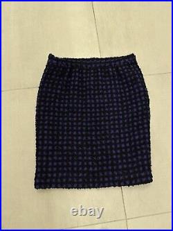 Givenchy Paris Vintage Rare Tweed Skirt Knee Length