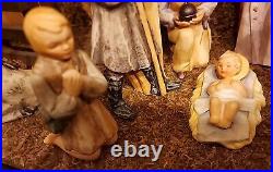 Goebel Hummel Nativity West Germany 1960 11 Piece Set Rare