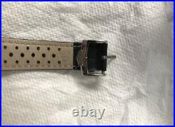 Heuer Carrera Reverse Panda 7753 NS Vintage Rare Watch Excellent Condition