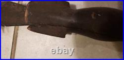 Iron SPEAR head 20.5L RARE Antique Vintage