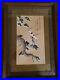 Japanese Crane Art Vintage Rare