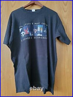Jesus and Mary Chain XL Vintage Rare My Bloody Valentine Ride Lush Sonic Youth