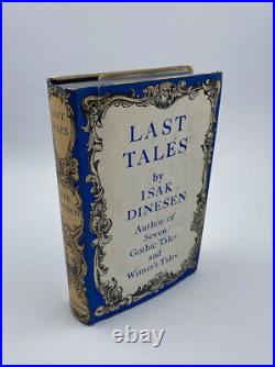 Last Tales Isak Dinesen 1957 First Edition Putnam London VTG RARE Antique