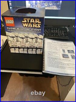 Lego Clone building Event Box Lego Star Wars Walmart Jedi Challenge Event 2002