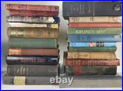 Lot of 50 Vintage Old Rare Antique Books Mixed Color Random