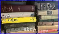 Lot of 50 Vintage Old Rare Antique Hardcover Books Mixed Color Random