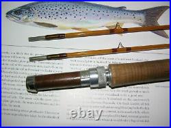 Lyle Dickerson # 8013 Bamboo Fly Rod 8ft, 2/2 trout model Rare! Original bagtube