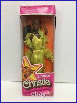 Mattel Rare Vintage 1976 Superstar Christie 9950 In Box