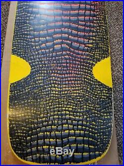 NOS Vintage 80's Vision Animal Skins Skateboard Red Cheetah Print Original Rare