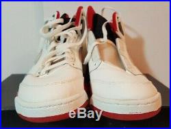 Nike Air Jordan 5 Size 12.5 1990 White Fire Red Black VTG Rare Original