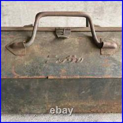 Nissan Tool Box Size 45 × 19.5 × 14 cm Vintage Rare antique from Japan