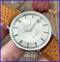 Omega Constellation Rare Pie Pan Vintage Men's Watch 1966, Serviced + Warranty