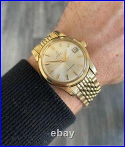 Omega Seamaster Rare Crosshair Vintage Mens Watch 1966 Serviced + Warranty