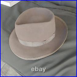 Outstanding Vintage Dorsey Jay Fedora 2.5brim 71/4 Elite Quality Extremely Rare