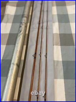 Payne 8' bamboo fly fishing rod 102L Rare Vintage