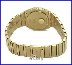 Piaget Polo Heavy Vintage 18k Yellow Gold Mens Watch, Mint Condition, Rare 31mm
