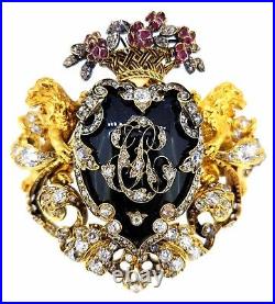RARE 18th C. Queen Charlotte own Diamond Dress Ornament or Bracelet Crown Jewel