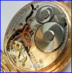 RARE 1949 Indy 500 Winner Awarded Solid 14k Gold 1949 Hamilton 17J Pocket Watch