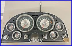 RARE 1963 Unrestored Vintage Corvette Instrument Housing Complete Gauge Set &Key