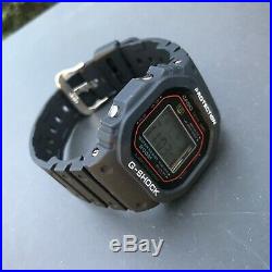 RARE 1st Generation 1983 CASIO G-Shock DW-5000C-1A (240) Japan B New Battery