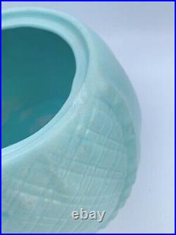 RARE ANTIQUE Abingdon LITTLE OLD LADY GRANNY Ariel Blue Vintage Cookie Jar