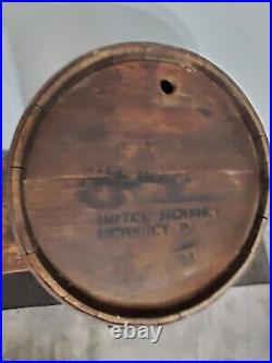 RARE! Antique/Vintage Large Hotel HERSHEY Chocolate Pennsylvania Wooden Barrel