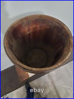 RARE! Antique/Vintage Large Hotel HERSHEY Chocolate Pennsylvania Wooden Barrel