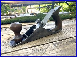 RARE! Antique Vintage STANLEY Scrub Plane No. 40- Smooth