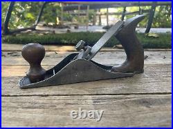 RARE! Antique Vintage STANLEY Scrub Plane No. 40- Smooth