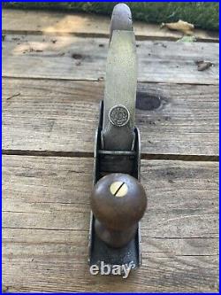 RARE! Antique Vintage STANLEY Scrub Plane No. 40- Smooth