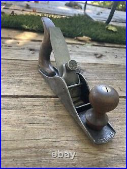 RARE! Antique Vintage STANLEY Scrub Plane No. 40- Smooth