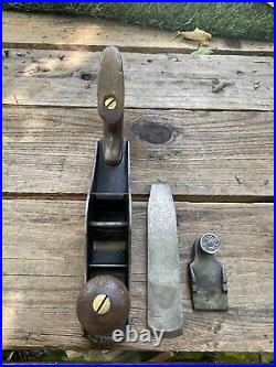 RARE! Antique Vintage STANLEY Scrub Plane No. 40- Smooth