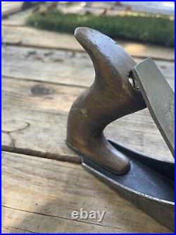 RARE! Antique Vintage STANLEY Scrub Plane No. 40- Smooth