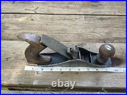 RARE! Antique Vintage STANLEY Scrub Plane No. 40- Smooth