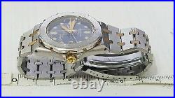RARE! Authentic Breitling Tabarly 80770 Mens Quartz Watch Special Blue Dial